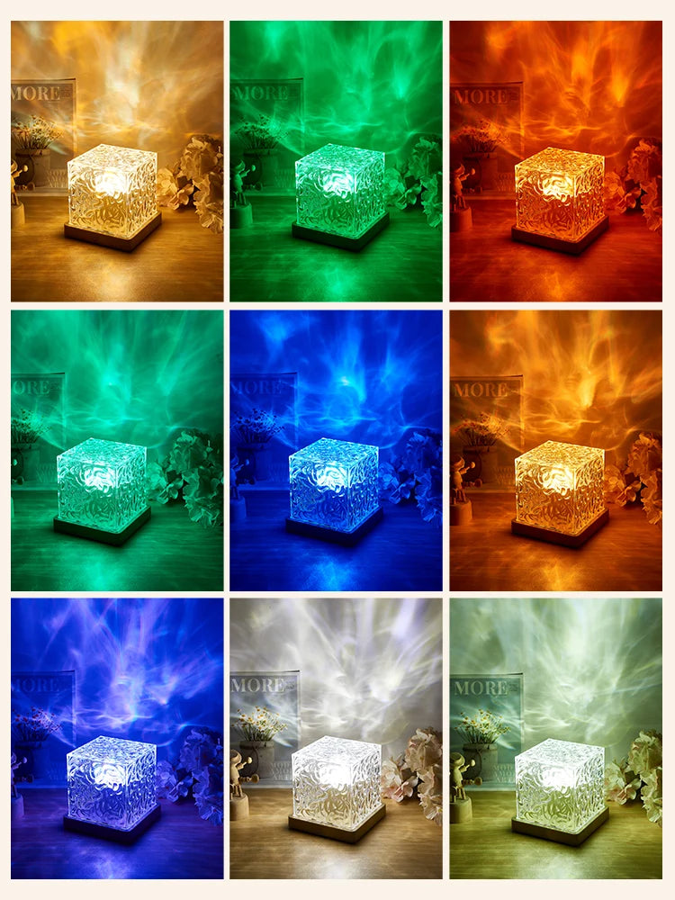 Norrsken - Projektorlampa med 16 färger