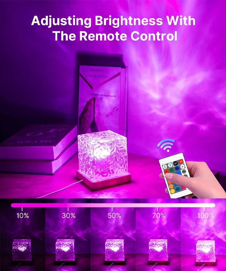 Norrsken - Projektorlampa med 16 färger