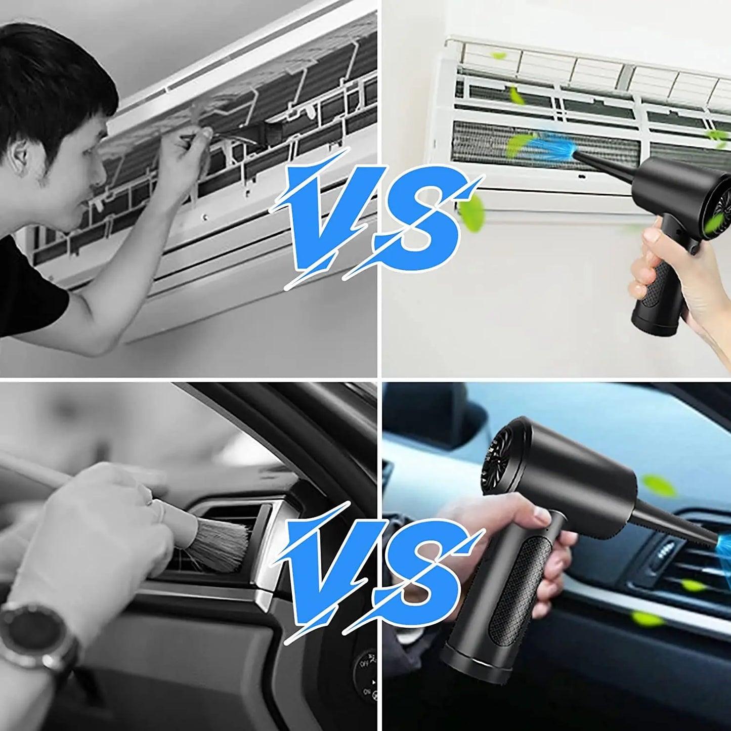 Elektrisk Dammblåsare - Tryckluft